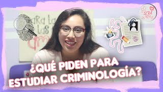 Requisitos para estudiar criminología 📚  Susan Soberanes [upl. by Enner]