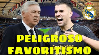 🤚 CUIDADO ANCELOTTI ABRAZA A CEBALLOS MIENTRAS MARGINA A OTROS  El Chiringuito Real Madrid Barça [upl. by Leigh]