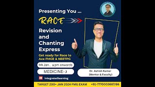 MEDICINE RACE Session PART 3 by DR ASHISH [upl. by Ekard725]