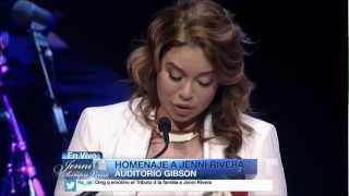 Janney Chiquis Habla en Homenaje a Jenni Rivera  Funerales 12192012 [upl. by Romola]