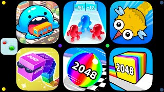 Super Slime io vs Join Blob Clash 3D vs Mosquitoio vs Cube Arena 2048  MAX LEVEL Gameplay [upl. by Adnylem]