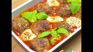 Ces boulettes de viande à la mozzarella raviront petits et grands [upl. by Consuelo]