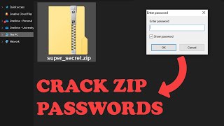 How hackers crack password protected ZIP files [upl. by Efram]