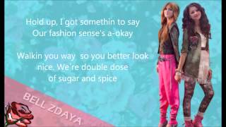 Bella Thorne amp Zendaya  Fashion Is My Kryptonite Lyrics HD [upl. by Eupheemia]