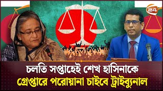 হাসিনাসহ পলাতক নেতাদের ফেরাতে নেয়া হবে ইন্টারপোলের সহযোগীতা  July Genocide  International Tribunal [upl. by Trina]