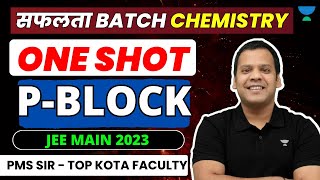 P Block JEE Main Marathon🔥  JEE Main Crash Course  P Block JEE Main 2023  PMS Sir [upl. by Servetnick991]