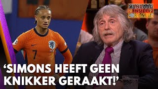 Johan begrijpt niets van basisplaats voor Xavi Simons Geen knikker geraakt [upl. by Earaj]