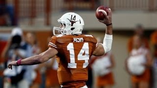 Is David Ash Strong Enough To Lead Longhorns [upl. by Hgalehs126]