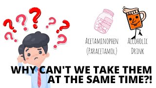 ACETAMINOPHEN AND ALCOHOL INTERACTION  Pharmacy Facts [upl. by Polito]