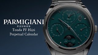 First Look at the Parmigiani Fleurier Tonda PF Hijri Perpetual Calendar [upl. by Arrahs581]