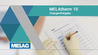 Chargenfreigabe des Thermodesinfektors  RDG  MELAG MELAtherm 10 Tutorial [upl. by Ellesij]