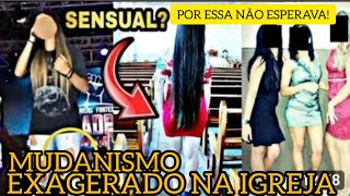 O MUNDANISMO ESTA INVADINDO A IGREJA ADVENTISTA UNHAS PINTADAS JOIAS ADORNOS MODAS MÚSICAS ETC [upl. by Kayley]