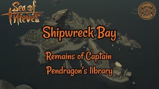 Remains Of Captain Pendragon’s Library  Shipwreck Bay  Sea Of Thieves Riddle Solution [upl. by Nehtanhoj]