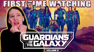 Guardians of the Galaxy Vol 3  Movie Reaction  First Time Watching  Poor Rocket [upl. by Assirek792]