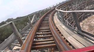 Iron Rattler offride HD Six Flags Fiesta Texas [upl. by Ribaudo892]