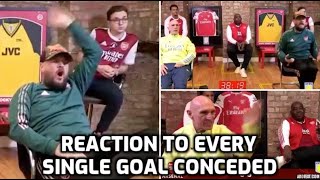 AFTV reaction to every single goal arsenal have conceded this season 2021 up to december [upl. by Walke]