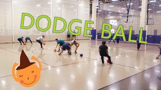 【Vlog5】 在美国丢沙包洋相百出欢乐多DODGE BALL CHALLENGE [upl. by Wichman]