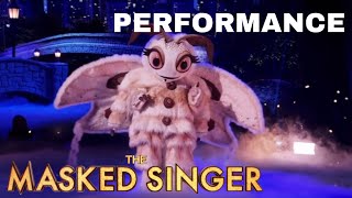 Poodle Moth sings “Just The Way You Are” by Billy Joel  The Masked Singer  Season 11 [upl. by Enirahtac351]