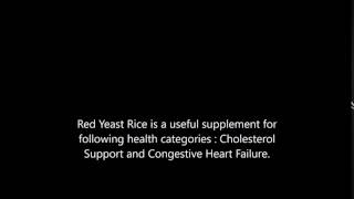 Red Yeast Rice health benefits [upl. by Harriet]