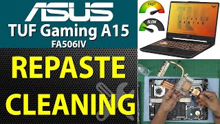 How to Repaste and Clean ASUS Tuf Gaming A15 FA506IV Laptop  StepbyStep Guide 🧹✨ [upl. by Sancha856]