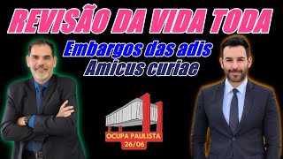 EMBARGOS DE DECLARAÇÃO DA RVT  ADIS 2110 E 2111  AMICUS CURIAE [upl. by Bunder145]