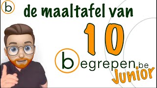 Leer De Tafel van 10 in Drie Stappen  Begrepenbe [upl. by Judy]