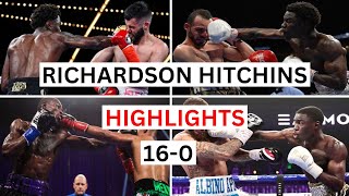 Richardson Hitchins 160 Highlights amp Knockouts [upl. by Jacklyn]