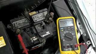 Battery Load Test With a Multimeter [upl. by Rabi]