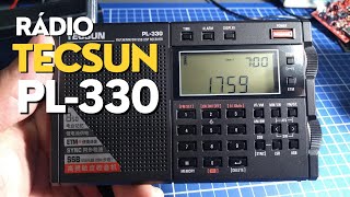 Rádio Tecsun PL330  Sensacional [upl. by Menell]