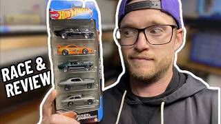 Which One is FASTEST  Testing the Fast amp Furious 5 Pack from Hot Wheels [upl. by Peskoff]