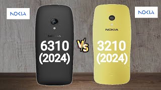 Nokia 6310 2024 vs Nokia 3210 2024 [upl. by Bodi]