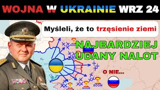 24 WRZ ROSJANIE W SZOKU SZEŚĆ MIESIĘCY ZAPASÓW WYSADZONE  Wojna w Ukrainie Wyjaśniona [upl. by Oiramrej]