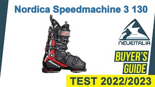 Nordica Speedmachine 3 130  NeveItalia SkiTest 20222023 [upl. by Lanctot131]