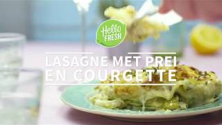 Lasagne met prei en courgette [upl. by Eleonora]