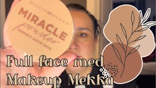 GRWM Full Face med Makeup Mekka [upl. by Ruosnam]