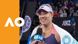 Angelique Kerber oncourt interview 1R  Australian Open 2020 [upl. by Suzette]