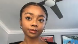 Skai Jackson on Using Her Platform to EXPOSE Racism Exclusive [upl. by Rachael981]