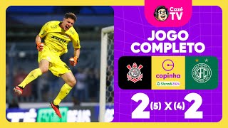 JOGO COMPLETO CORINTHIANS x GUARANI  SEGUNDA FASE  COPINHA 2024 [upl. by Kailey]