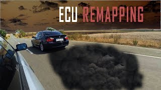 Before and After The Remap BMW E90 330d [upl. by Towney]