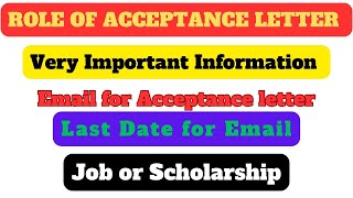 Role of acceptance letter in scholarship  Job in Pakistan or scholarship in china  CSC scholarship [upl. by Mahtal]