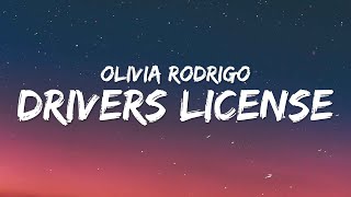 Olivia Rodrigo  drivers license Lyrics [upl. by Campball]