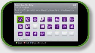 Saints Row The Third Genkibowl VII DLC  Three Achievements Guide  Rooster Teeth [upl. by Pubilis11]