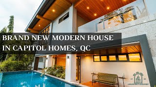 Brand new modern house in Capitol Homes QC [upl. by Nezam]