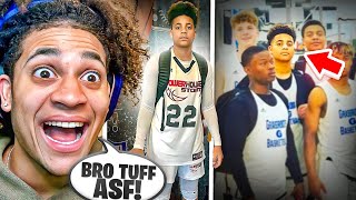 REACTING TO MY OLD AAU BASKETBALL HIGHLIGHTS [upl. by Lief]