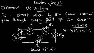 Ep 6 Series Circuit Current and Voltage Analysis [upl. by Lavotsirc]