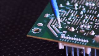 LG Flatron L227WTG Repair Part 06  Capacitors Removing [upl. by Mayhew]