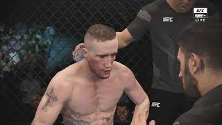 Justin Gaethje vs Rafael Fiziev Full Fight UFC 286 [upl. by Eahcim]