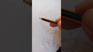 Tutorial de cómo dibujar a una niña 🙃 drawing tutorial art dibujo [upl. by Uzzial]