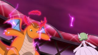 Lance’s Hydreigon and Dragonite vs Diantha’s Gardevoir Pokémon 2019 Episode 116 English Sub [upl. by Ayatahs158]