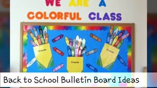 27 Fun and Creative Back to School Bulletin Board Ideas [upl. by Ditzel]